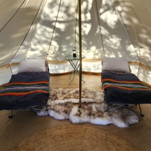 Private Canvas Bell Tent Co-habitant
